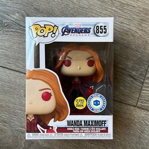 Funko Pop Avengers Endgame Wanda Maximoff #855, Pop in a Box Exclusive